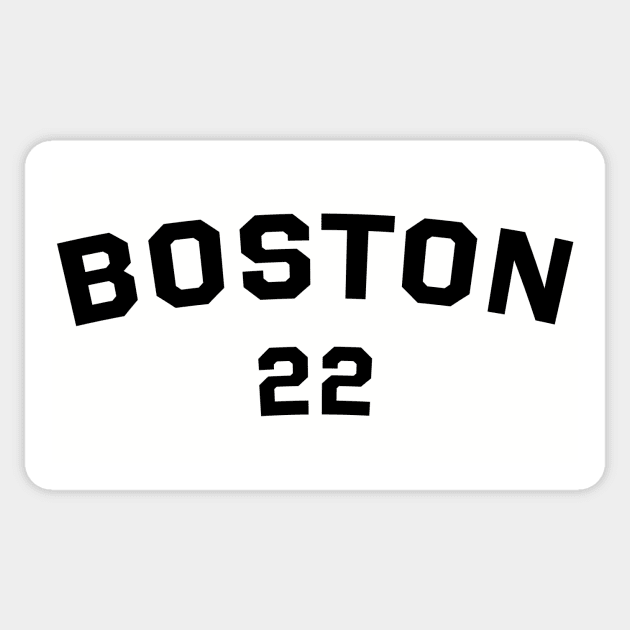 Boston 22 Sticker by Vandalay Industries